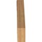 Ekena Millwork 6"W x 34"D x 34"H Olympic Rough Sawn Knee Brace, Western Red Cedar BRC06X34X34OLY00RWR - alternate 2